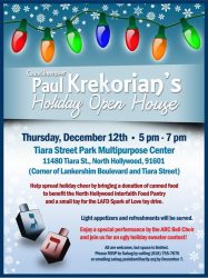Councilmember Paul Krekorian’s Holiday Party