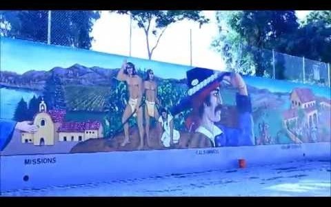 Great Wall of Los Angeles in Valley Glen