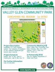 Valley Glen Community Park Meeting – Saturday, May 21