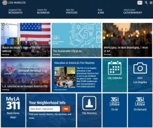 Los Angeles Unveils New City Website
