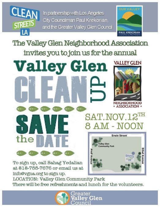Valley Glen Clean-Up Day