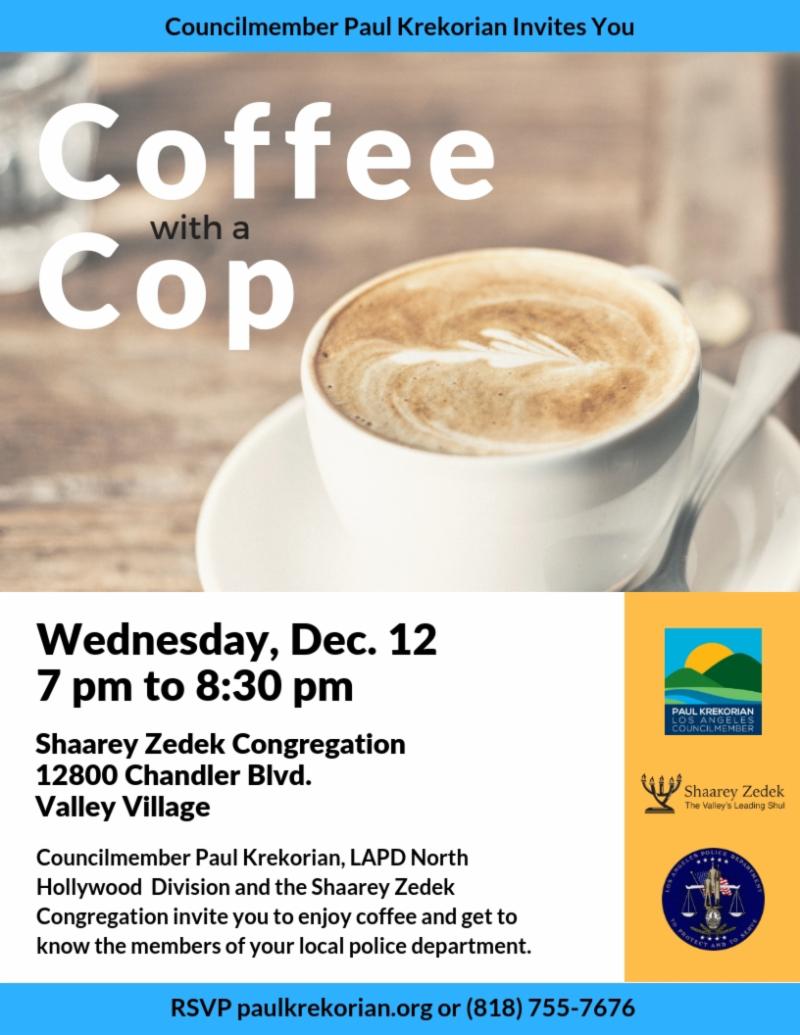 Coffee with a cop