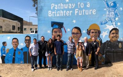 North Hollywood LAPD Gets New Mural