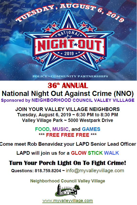 National Night Out Valley Village