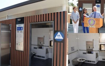 Self Cleaning Restroom Now Open at North Hollywood Park