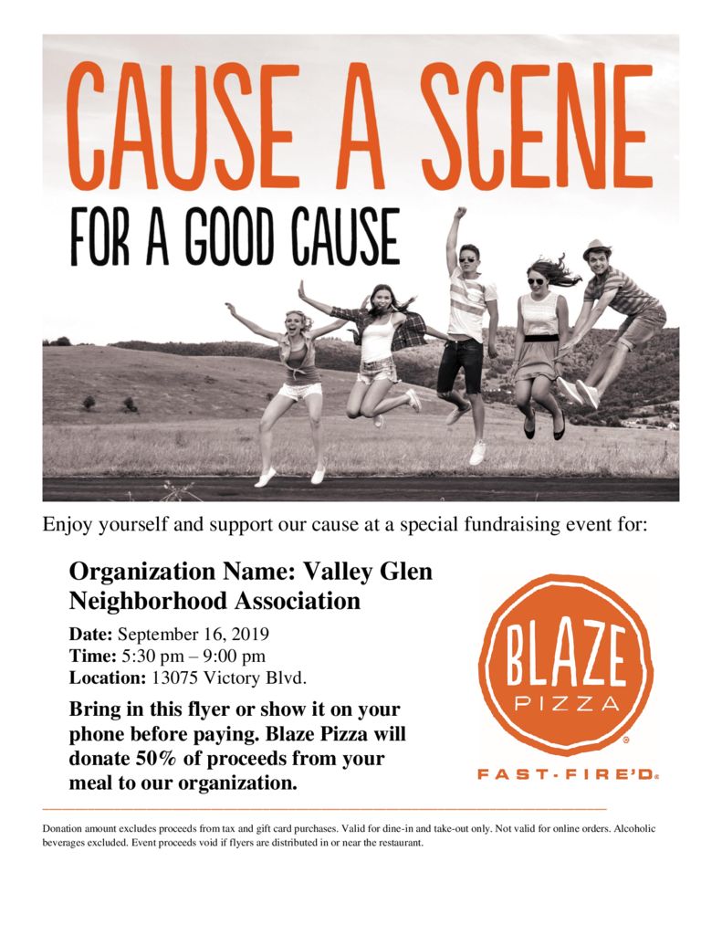 thumbnail of Valley Glen Neighborhood Association Flyer for Distribution