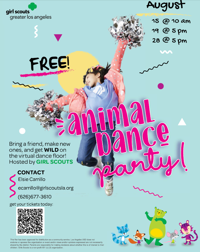 Girl Scouts Animal Dance Party