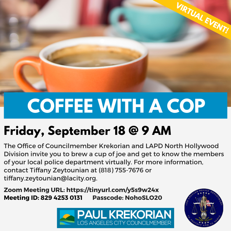 Coffee with a cop