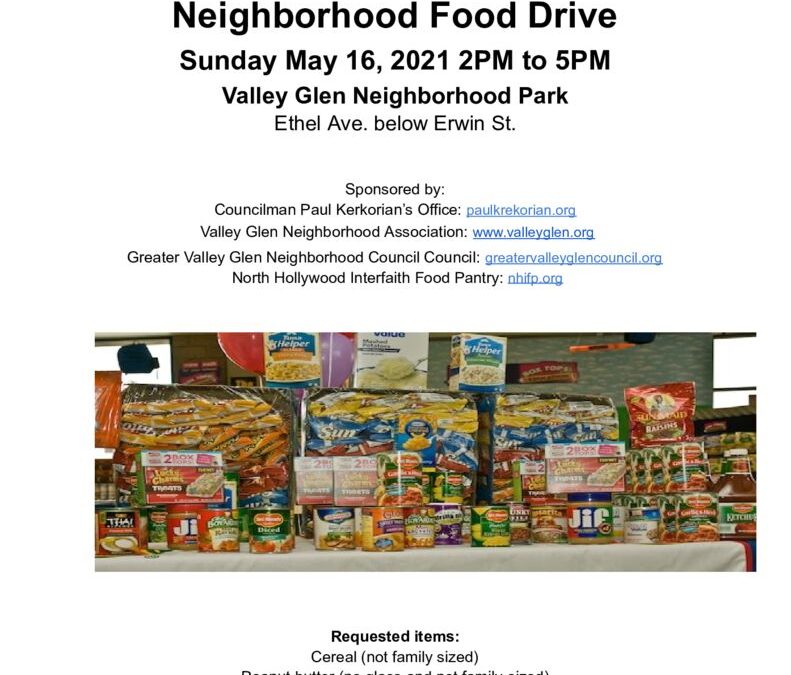 Neighborhood Food Drive