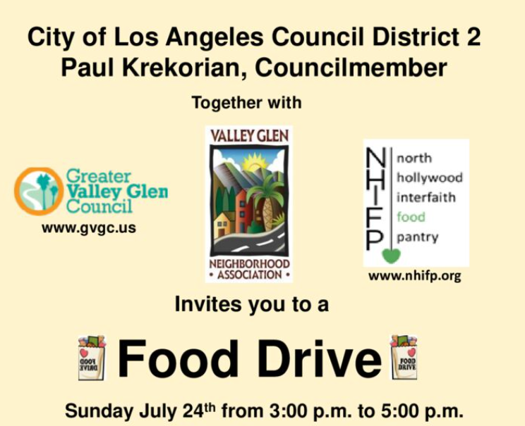 Join in our Food Drive