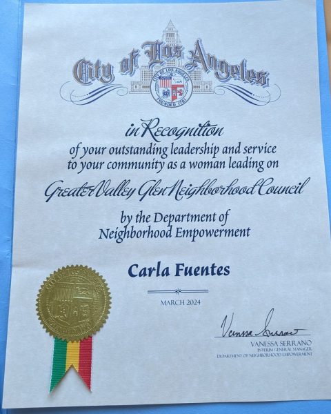 Carla Fuentes Award