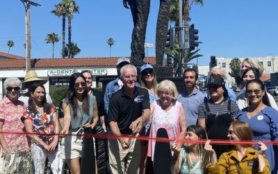 Amelia Earhart Statue Restored