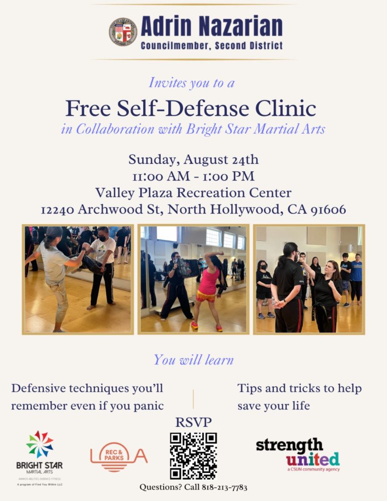self defense clinic