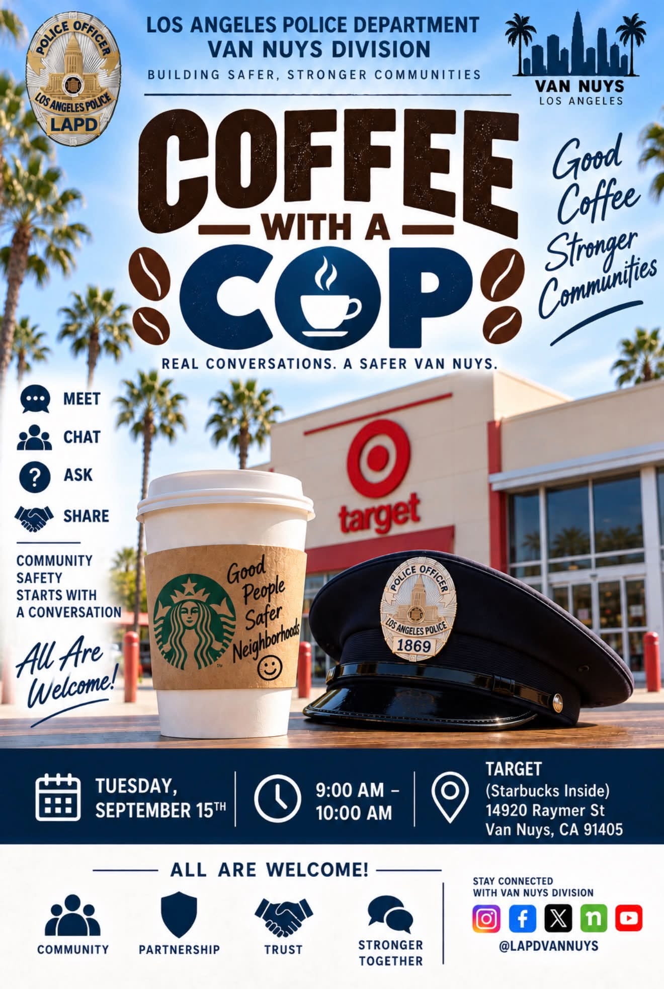 coffee with a cop