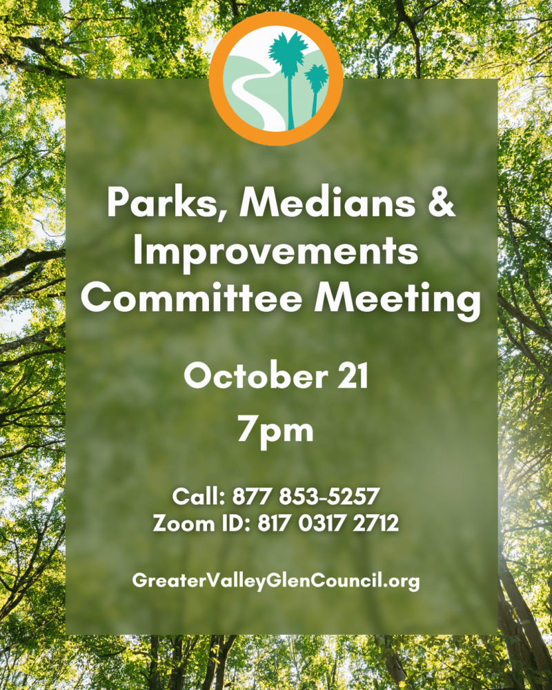 meeting invite on a background of trees